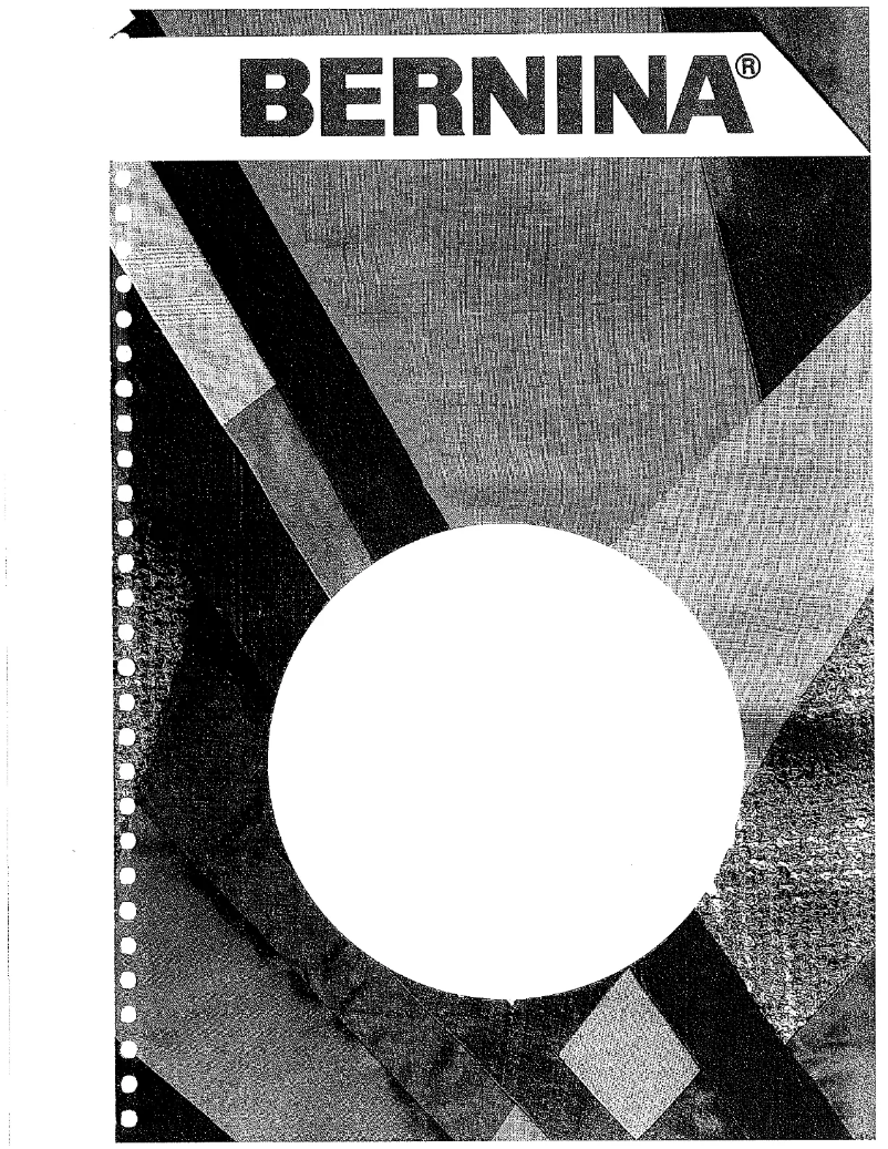 Page 1 de la notice Manuel utilisateur Bernina 1031DC
