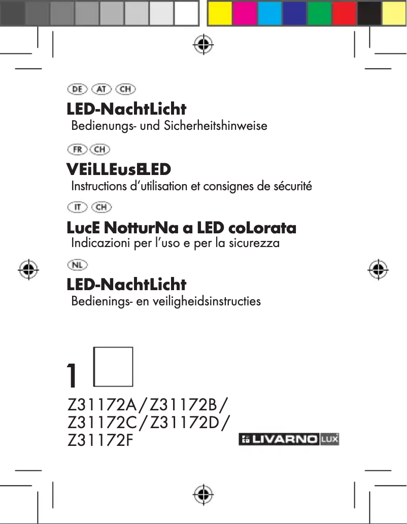 Page 1 of the manual User Manual Livarno Lux IAN 87960