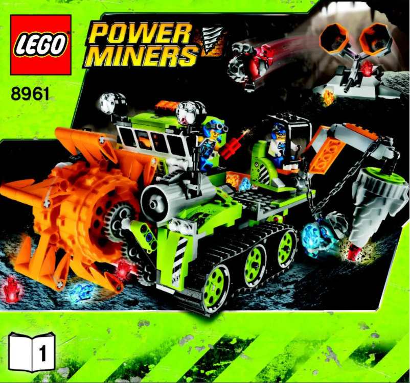 Page 1 of the manual User Manual Lego 8961