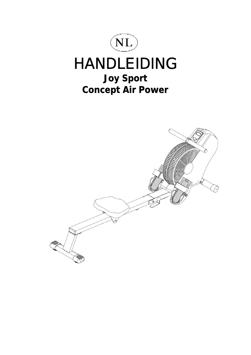 Página 1 del manual Manual de usuario Joy Sport Concept Air Power