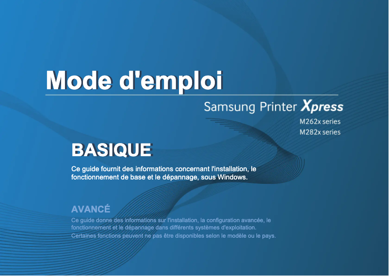 Página 1 del manual Manual de usuario Samsung SL-M2625