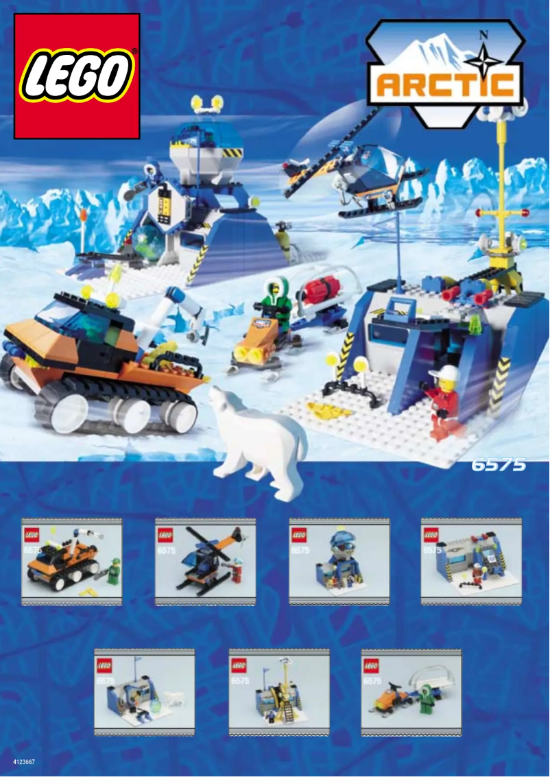 Página 1 del manual Manual de usuario Lego Arctic 6575