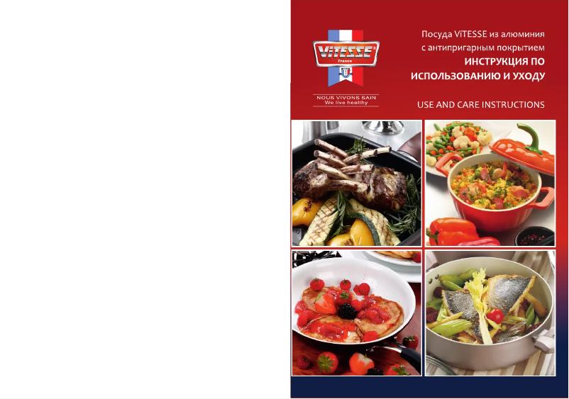 Page 1 of the manual User Manual ViTESSE VS-2912