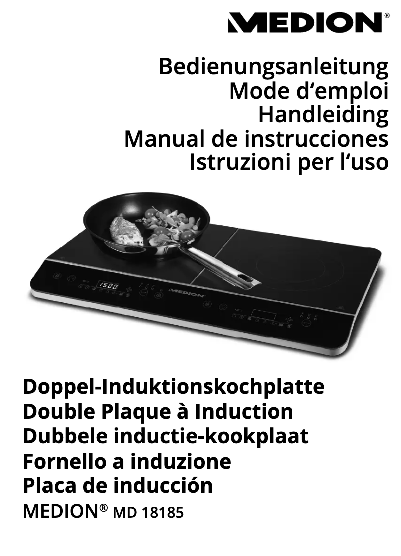Page 1 de la notice Manuel utilisateur Medion MD 18185