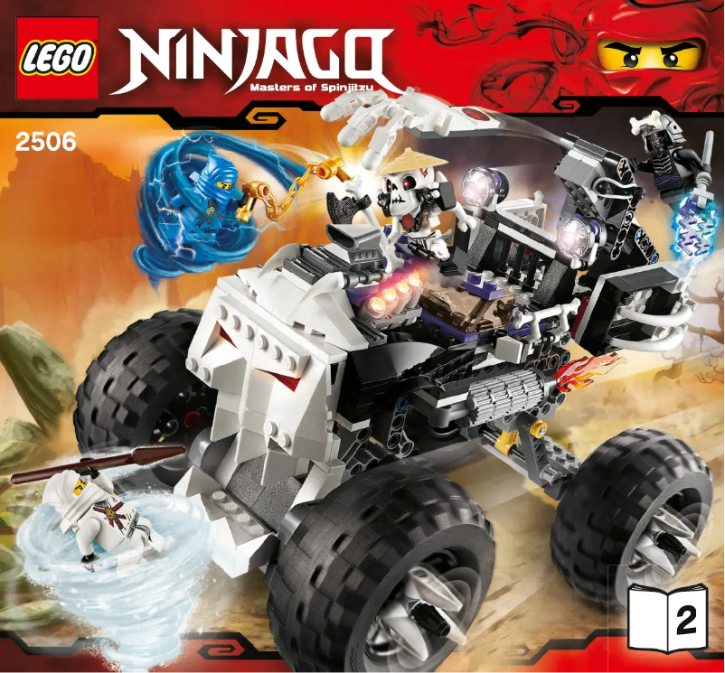 Página 1 del manual Manual de usuario Lego NINJAGO 2506