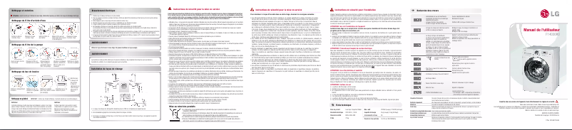 Página 1 del manual Manual de usuario LG F1403RD5