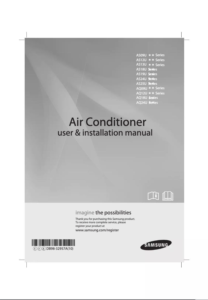 Página 1 del manual Manual de usuario Samsung AS18UUP