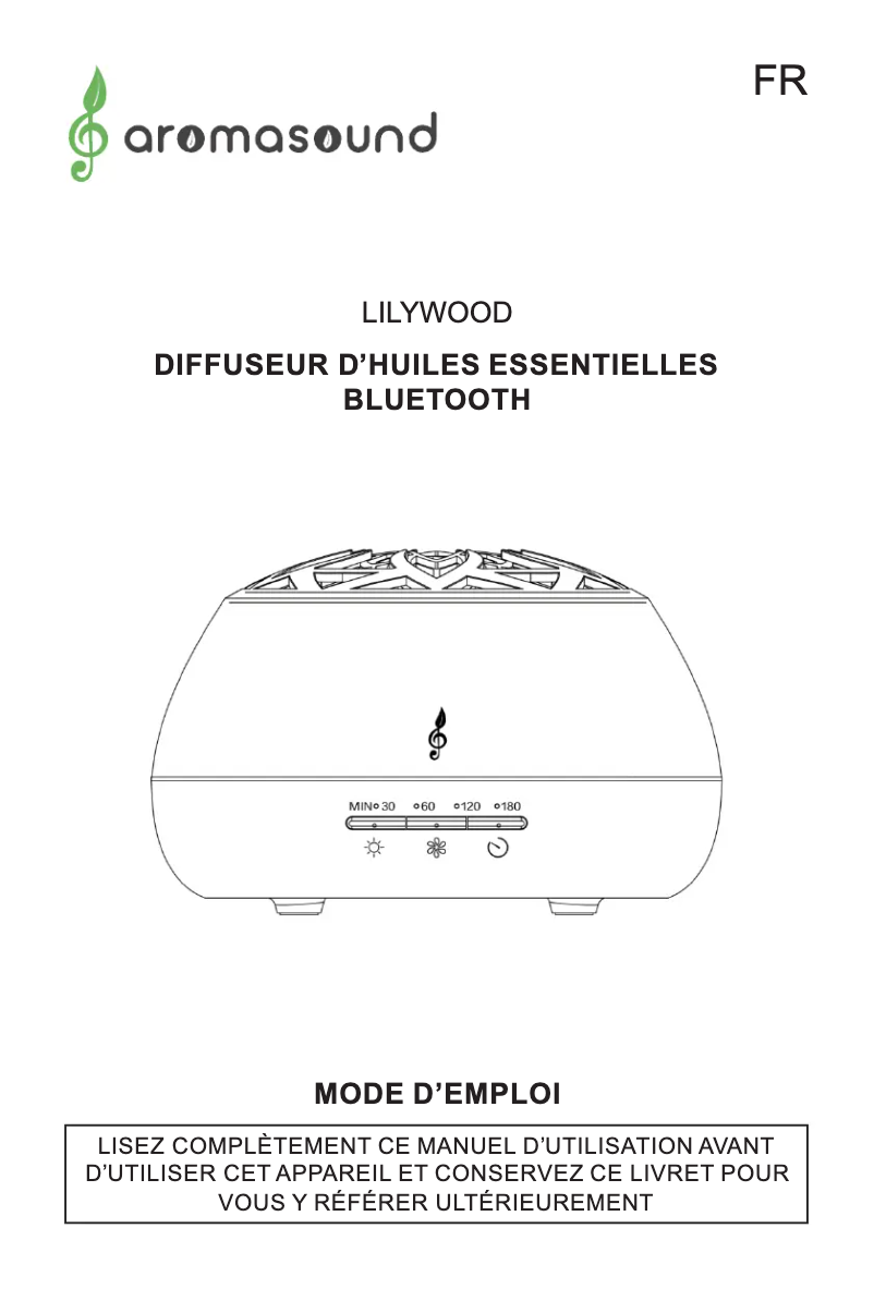 Page 1 de la notice Manuel utilisateur Bigben Lilywood