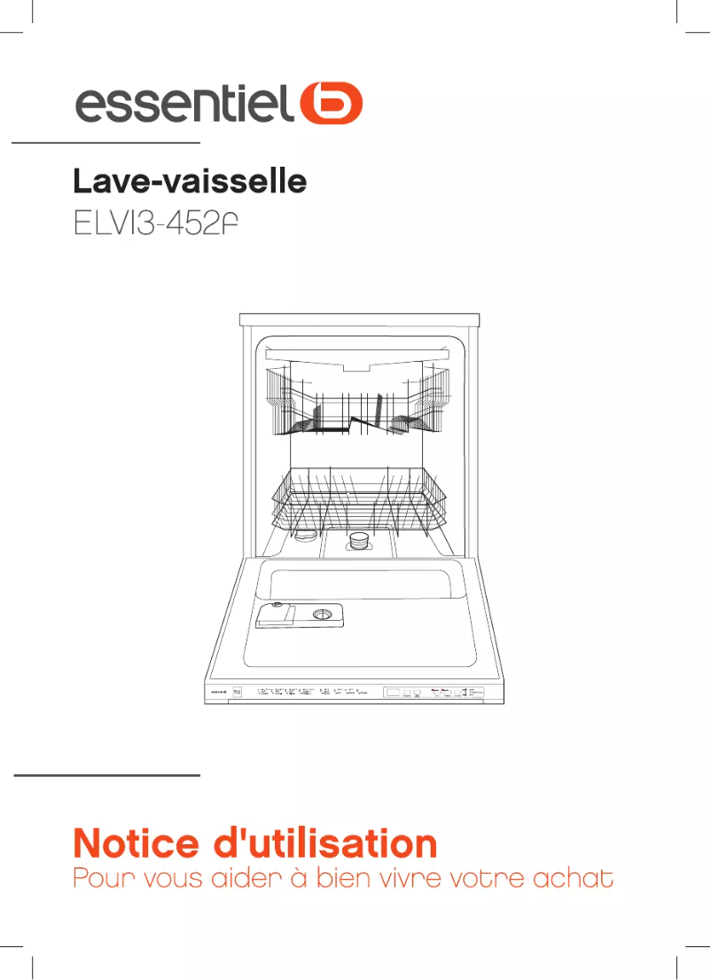 Page 1 de la notice Manuel utilisateur Essentiel B ELVI3 452f