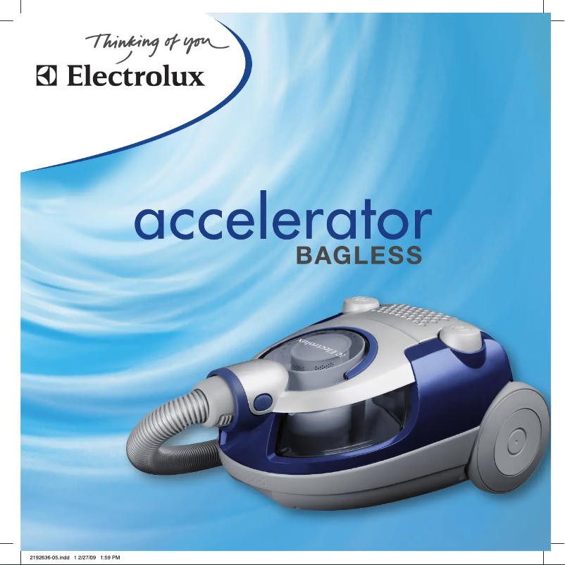 Página 1 del manual Manual de usuario Electrolux ZAC 6842