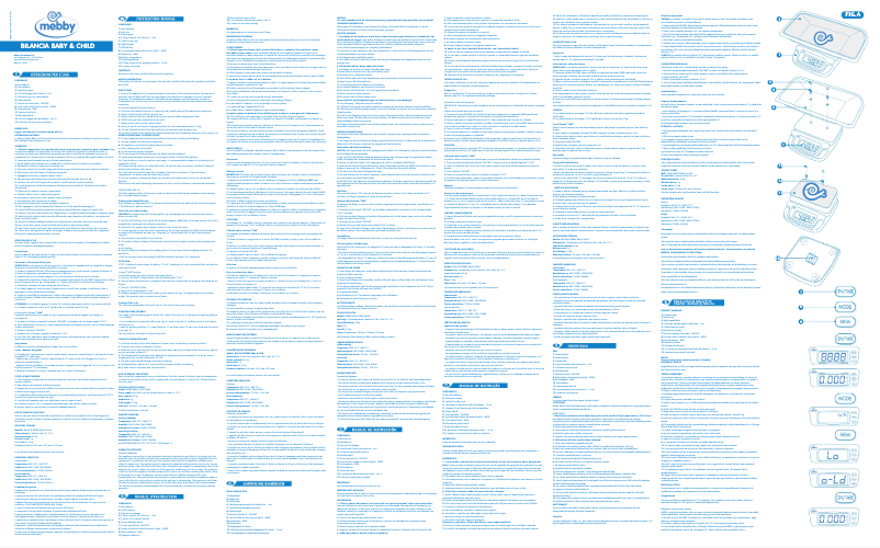 Page 1 de la notice Manuel utilisateur Mebby Baby & child