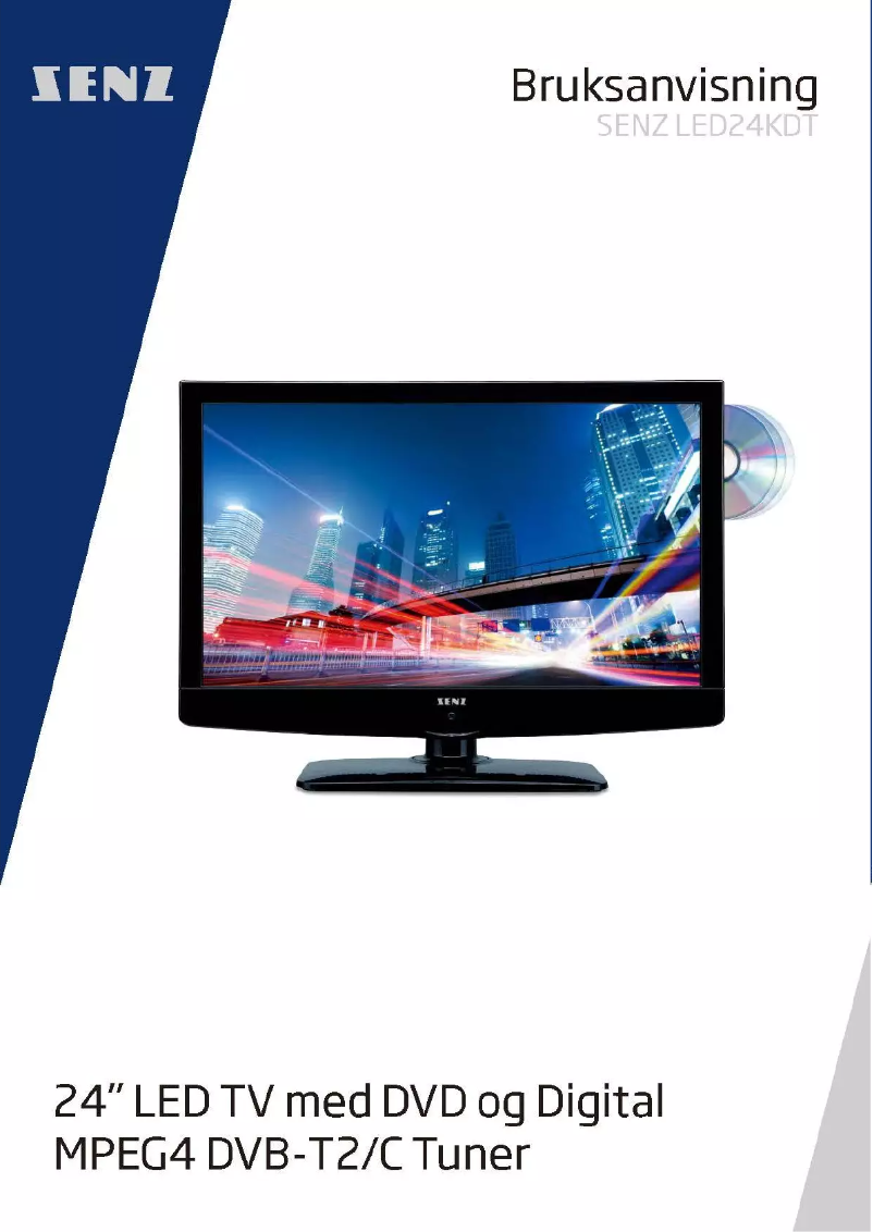 Página 1 del manual Manual de usuario Senz LED24KDT