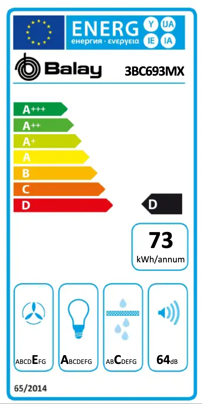 Página 1 del manual Manual de usuario Balay 3BC693MX