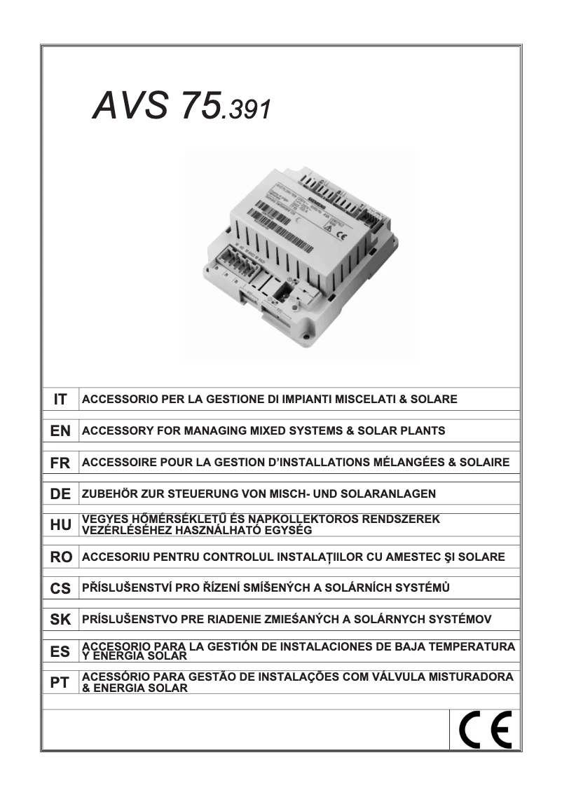 Page 1 de la notice Manuel utilisateur Baxi 90 F