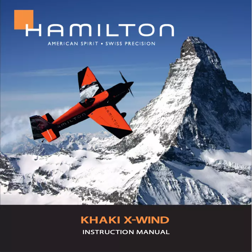 Page 1 de la notice Manuel utilisateur Hamilton Khaki X-Wind