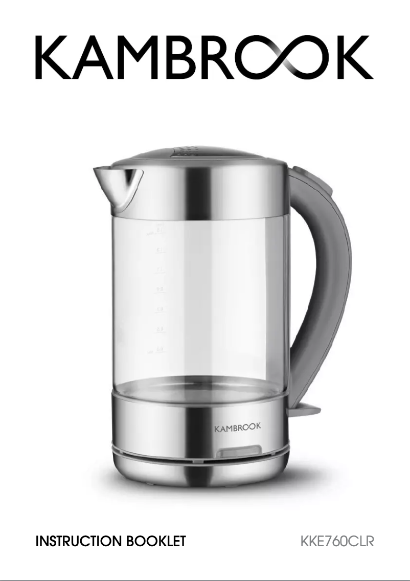 Page 1 de la notice Manuel utilisateur Kambrook KKE760