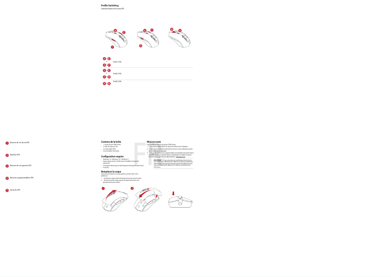 Page 1 de la notice Manuel utilisateur Asus ROG STRIX Evolve