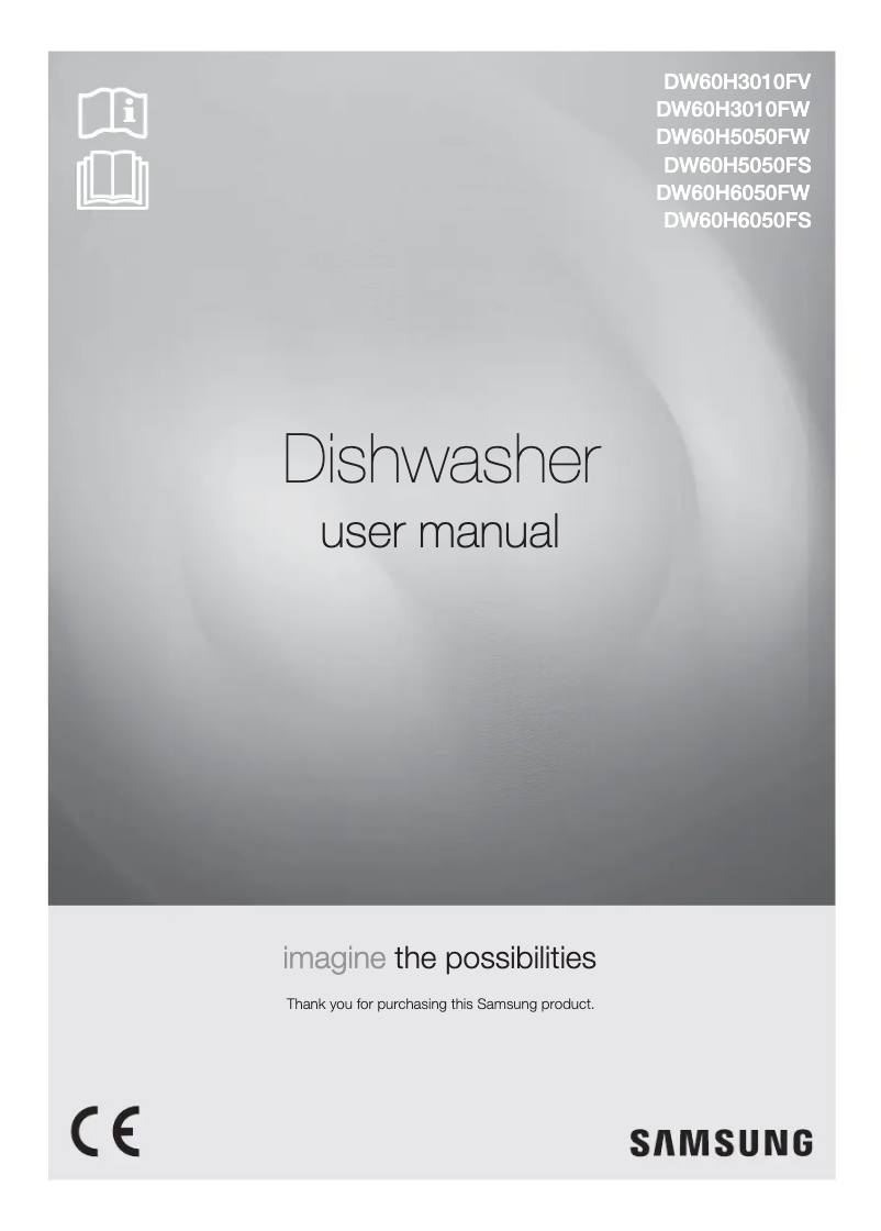 Página 1 del manual Manual de usuario Samsung DW60H3010FW