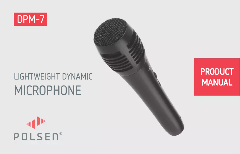 Page 1 de la notice Manuel utilisateur Polsen DPM-7