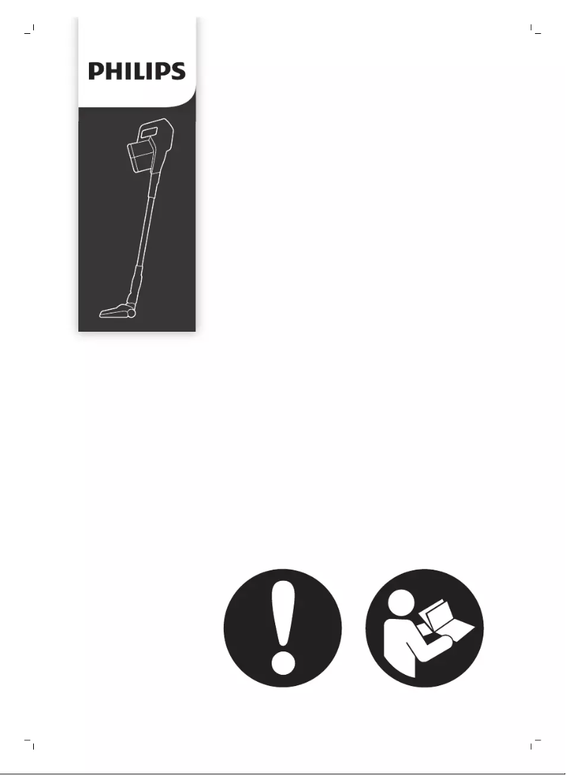 Page n°1 - Manuel utilisateur Philips SpeedPro FC6726