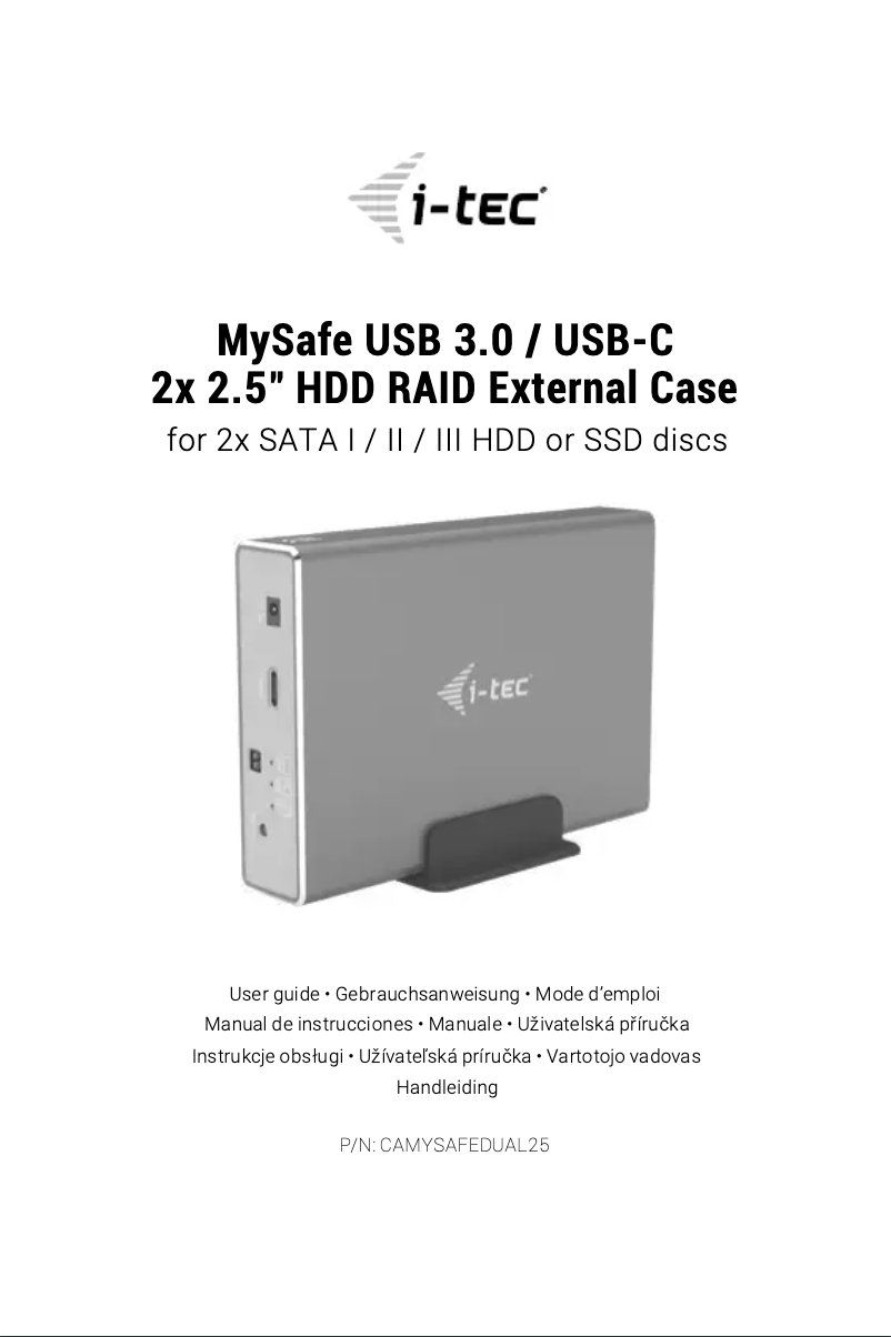 Page 1 de la notice Manuel utilisateur i-TEC TB3CBL150CM