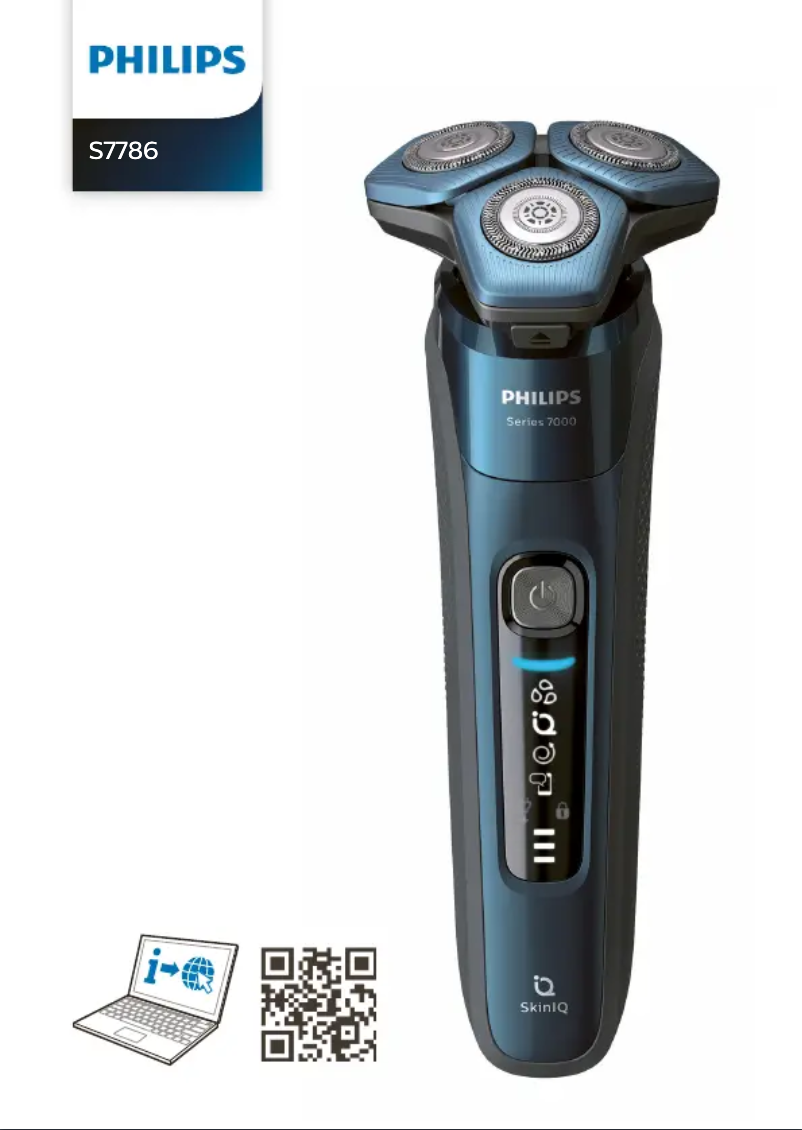Página 1 del manual Manual de usuario Philips Series 7000 S7786