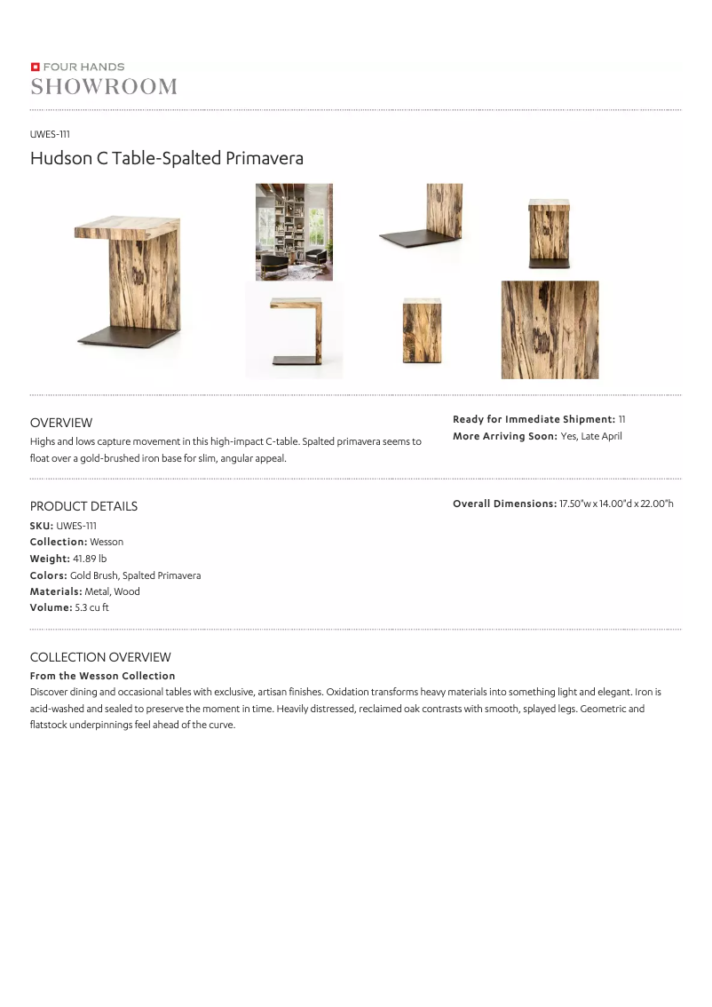 Página 1 del manual Manual de usuario Four Hands UWES-111