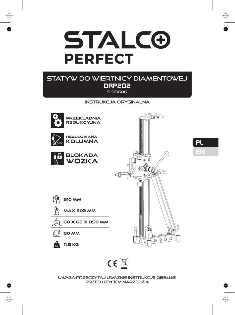 Page 1 de la notice Manuel utilisateur Stalco DRP202