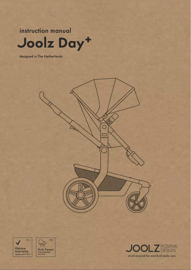 Página 1 del manual Manual de usuario Joolz Day+