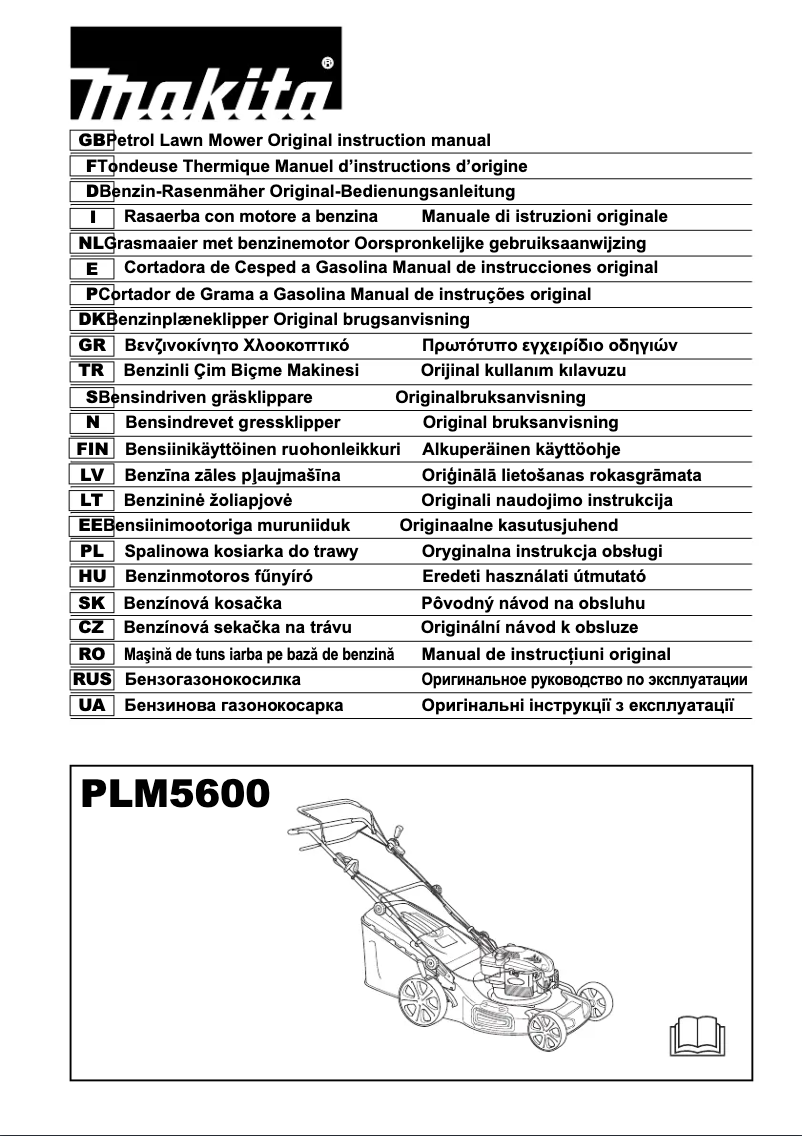 Page 1 de la notice Manuel utilisateur Makita PLM5600