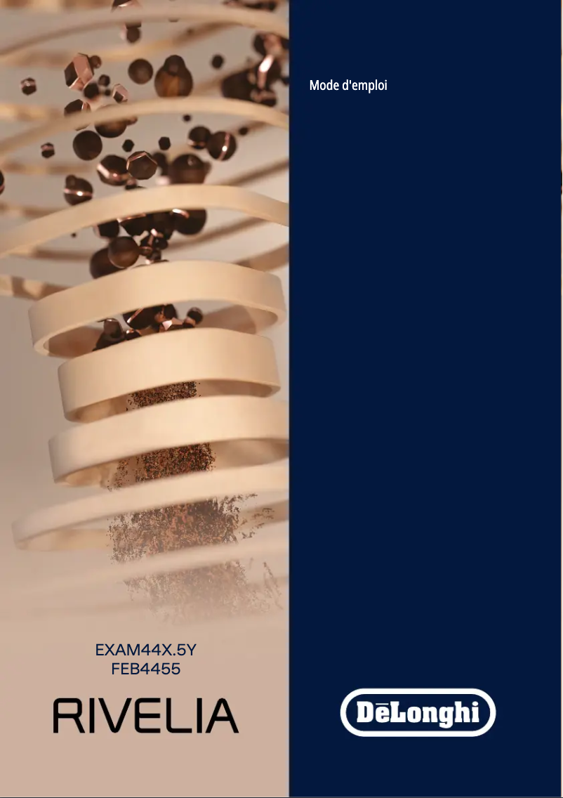 Página 1 del manual Manual de usuario DeLonghi Rivelia EXAM440.55.B