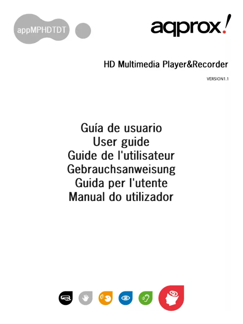 Page 1 de la notice Manuel utilisateur Approx APPMPHDTDT