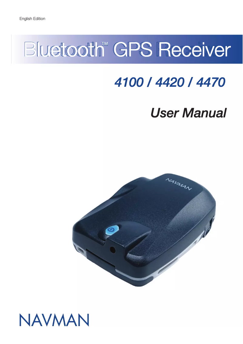 Page 1 de la notice Manuel utilisateur Navman 4100