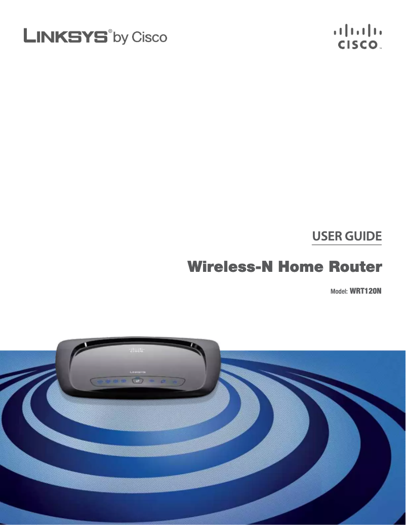 Page 1 de la notice Manuel utilisateur Linksys WRT120N