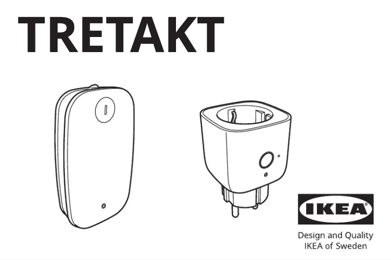 Page 1 de la notice Manuel utilisateur Ikea TRETAKT 605.697.20