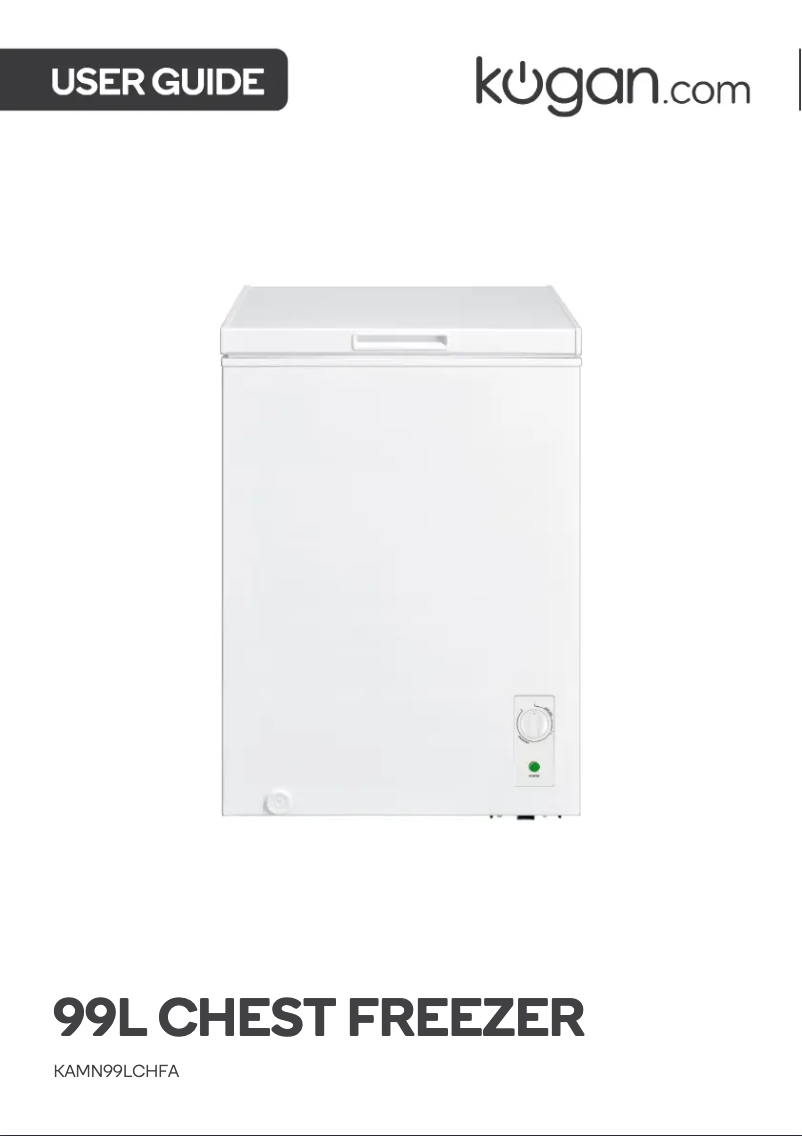 Page 1 de la notice Manuel utilisateur Kogan KAMN99LCHFA