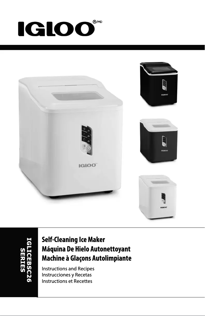 Page 1 de la notice Manuel utilisateur Igloo IGLICEBSC26