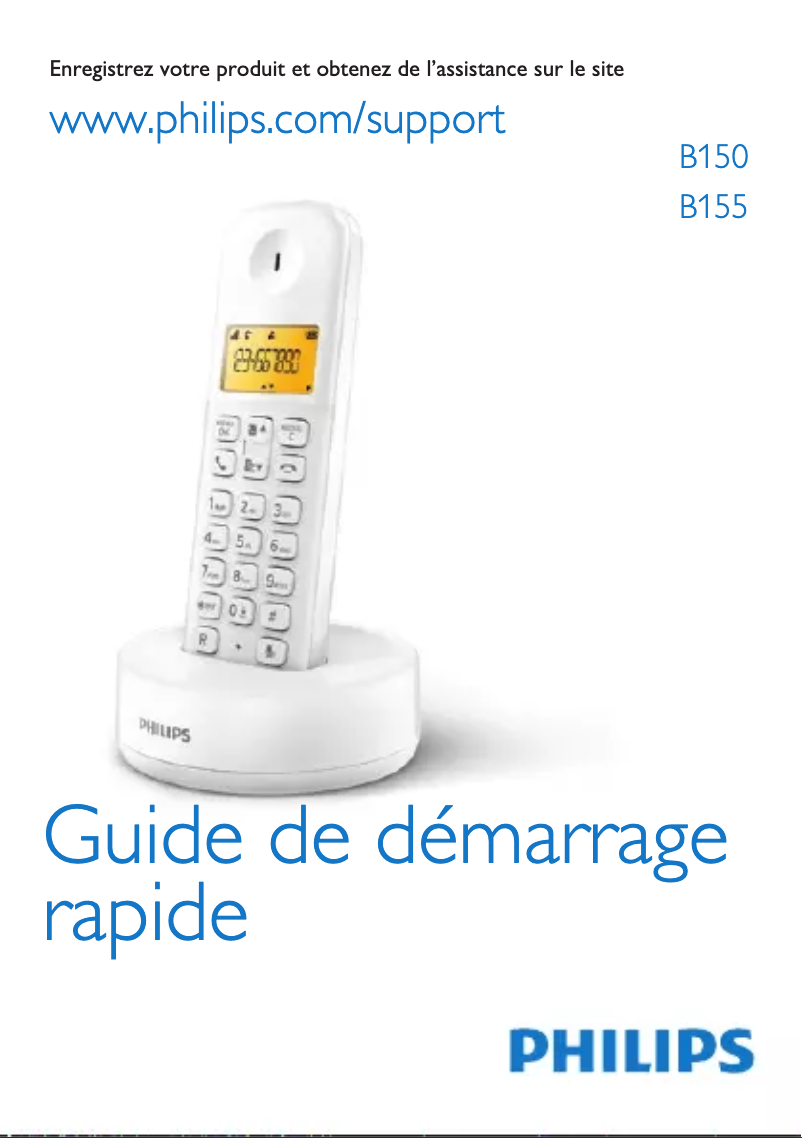 Imagen de la primera página del manual del dispositivo B1551W