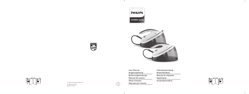 Page 1 of the manual User Manual Philips PerfectCare Compact Essential GC6808