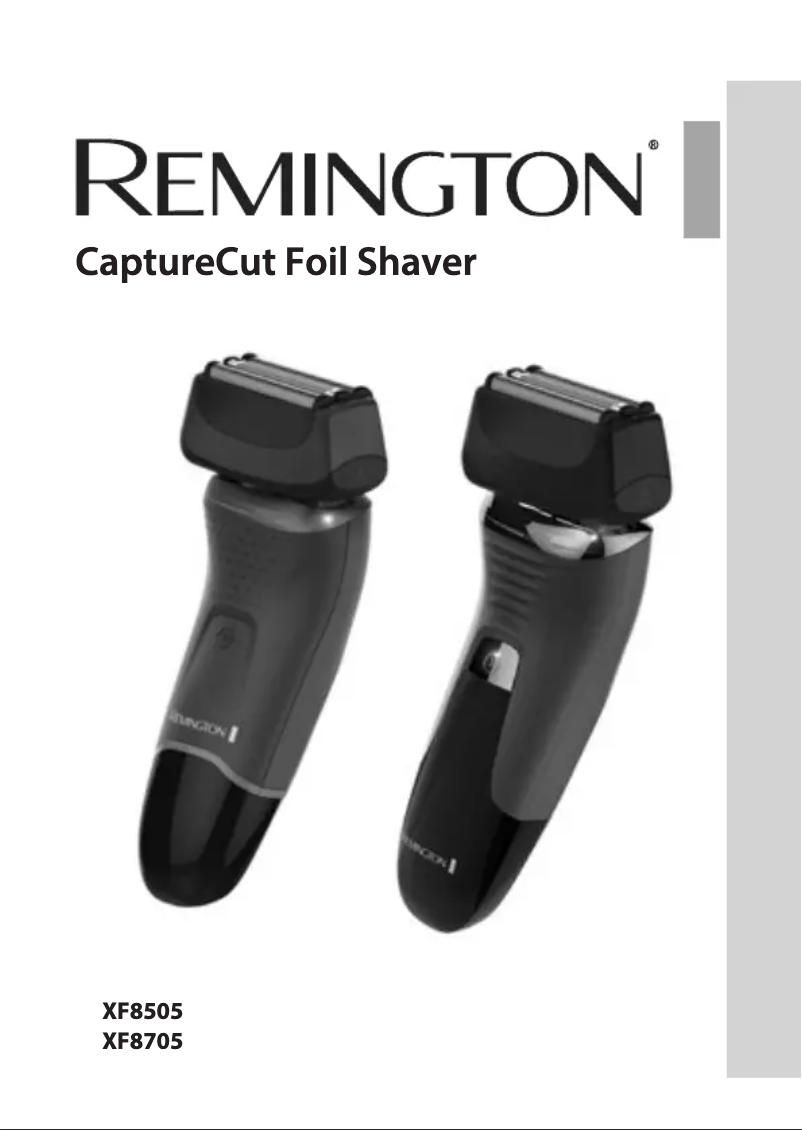 Página 1 del manual Manual de usuario Remington Ultimate series F8