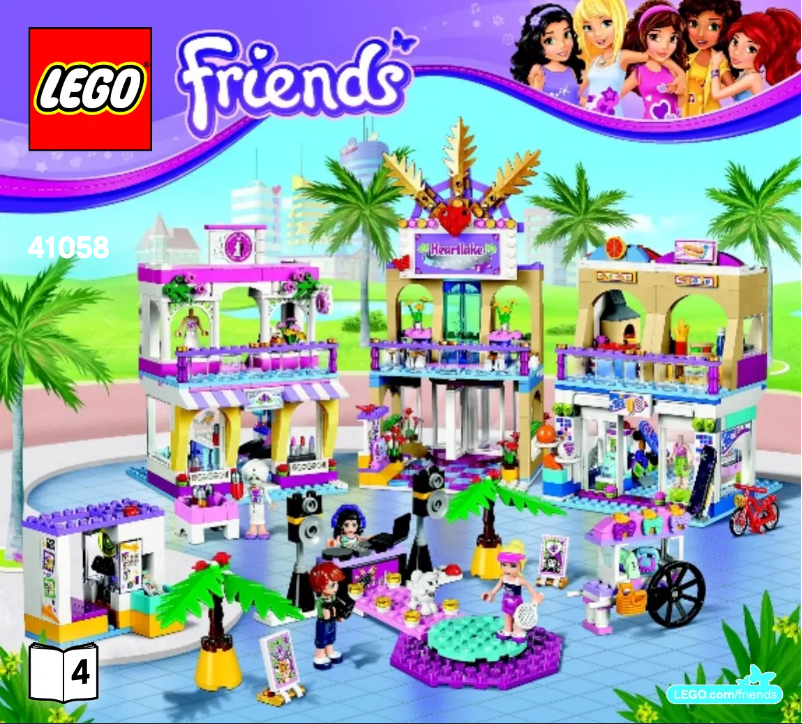 Page 1 of the manual User Manual Lego Friends 41058