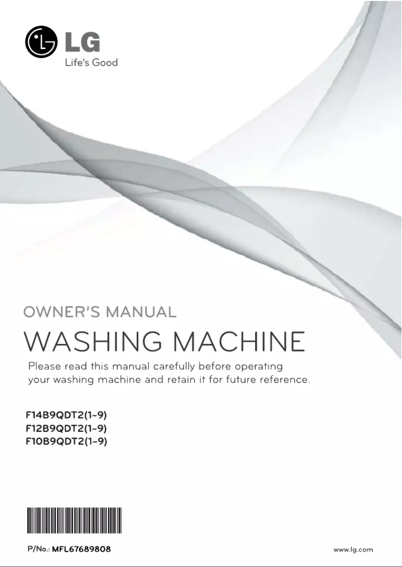 Página 1 del manual Manual de usuario LG F10B9QDT2