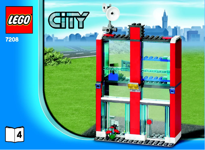 Page 1 de la notice Manuel utilisateur Lego City 7208