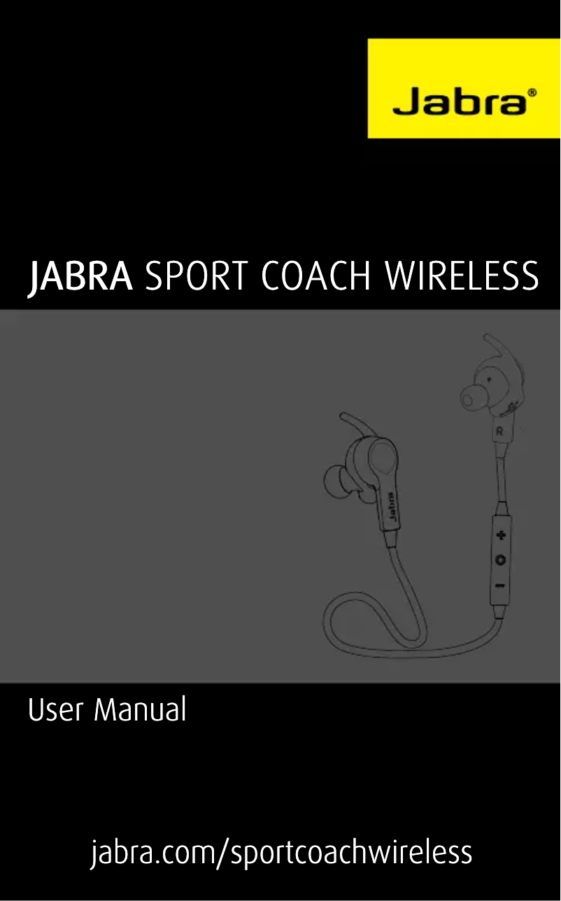 Page 1 de la notice Manuel utilisateur Jabra Sport Coach Wireless