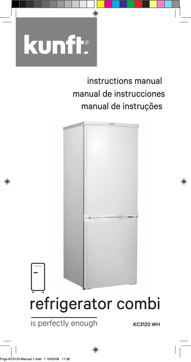 Page 1 of the manual User Manual Kunft KC3120