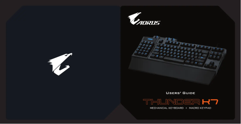 Página 1 del manual Manual de usuario Gigabyte GK-THUNDER K7