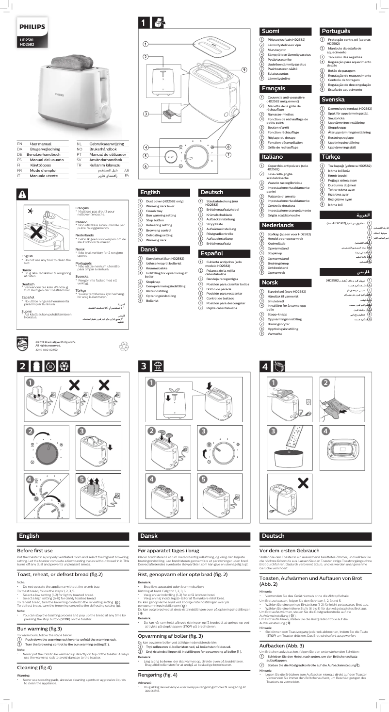 Page n°1 - Manuel utilisateur Philips Daily Collection HD2582