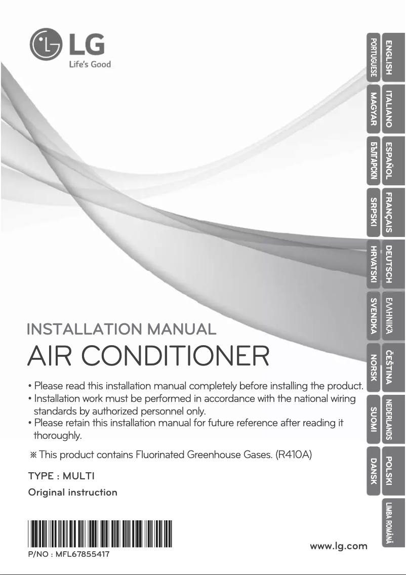 Page 1 of the manual User Manual LG MU4M25