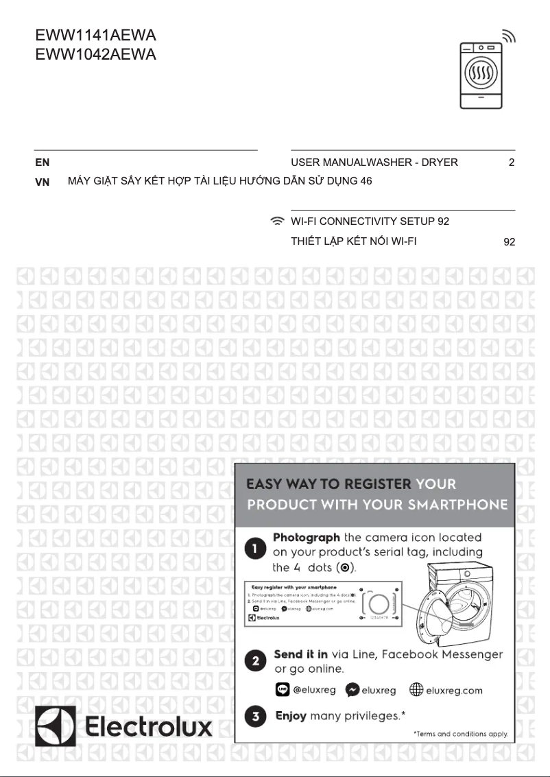Página 1 del manual Manual de usuario Electrolux EWW1042AEWA