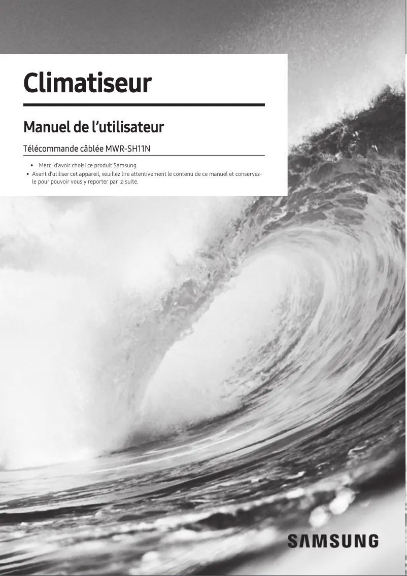 Página 1 del manual Manual de usuario Samsung MWR-SH11N